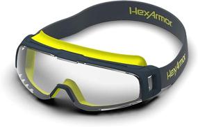 img 4 attached to 🔒 HexArmor Goggle VS350 TruShield Clear: Unmatched Eye Protection and Clarity