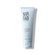 🌟 nip + fab glycolic acid fix facial scrub: aha/bha exfoliant with salicylic acid for pore refinement and skin brightening - 75ml (2.5 fl oz) logo