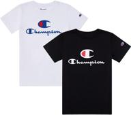 👕 рубашка champion heritage белого цвета для мальчиков - верхняя одежда, футболки и рубашки для мальчиков логотип