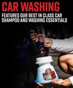 img 1 attached to 🚗 Experience Complete Car Care with Adam's Arsenal Builder 21 Item Car Wash Kit - Ultimate Detailing & Cleaning Package including Foam Gun Wash Soap, Car Wax, Glass Window Cleaner, Tire & Wheel Cleaner, Interior Cleaner, Towels, and Tire Shine