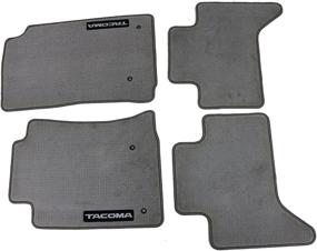 img 2 attached to 🚗 Enhance Your Tacoma's Interior with TOYOTA Genuine Accessories PT206-35102-13 Carpet Floor Mat