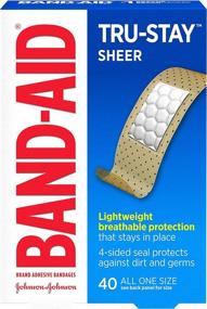 img 4 attached to Band Aid Brand Adhesive Bandages Sheer