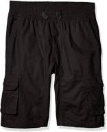 premium southpole canvas shorts: belted medium boys' clothing - ideal shorts for style and comfort logo