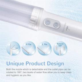 img 1 attached to 🚿 Convenient and Compact MERONG Portable Travel Electric Bidet Sprayer - Ideal for Personal Hygiene, Baby Care, and Outdoor Traveling