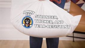 img 1 attached to 🐱 JONNY CAT Jumbo Heavy-Duty Litter Box Liners