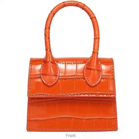 img 1 attached to CATMICOO Trendy Handbag Crocodile Pattern Women's Handbags & Wallets and Top-Handle Bags