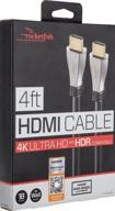 rocketfish 4 ft hdmi cable: superior 18gbps ultra hd 4kx2k & 1080p quality logo