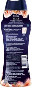 img 3 attached to Downy Infusions Scent Booster Beads, Bliss, Sparkling Amber & Rose, 14.8 oz