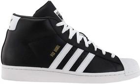 img 3 attached to 👟 Adidas PRO Model Size White Men's Shoes: Stylish Fashion Sneakers