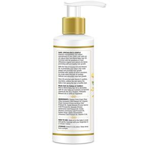 img 3 attached to 🌿 Organic and Cold-Pressed Baby Hair Oil by Mom & World - 200ml, Natural Oil for Kids