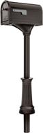 📪 architectural mailboxes 7980rz roxbury kit mailbox: stylish rubbed bronze design for enhanced aesthetic appeal logo