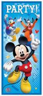plastic mickey mouse door poster logo