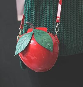 img 3 attached to QZUnique Watermelon Women's 🍉 Shoulder Crossbody Handbags & Wallets