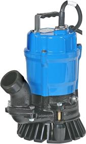 img 2 attached to 🗑️ Tsurumi HS2.4S-62 HS2.4S: Efficient 1/2hp Submersible Trash Pump with Agitator and 2" Discharge Blue – Best for Waste Management