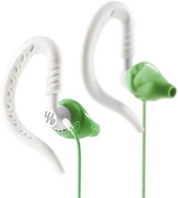 img 3 attached to Улучшите свою тренировку с Yurbuds Focus Спортивными наушниками с заушным креплением в зеленом цвете.