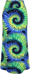 img 1 attached to 👗 Hoohu Multicolored Bodycon Vacation Dresses for Women's Clothing