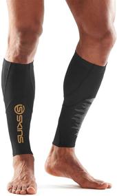 img 4 attached to 💪 Sleek Performance: SKINS Essentials Compression MX Calf Tights Unveiled!