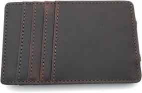 img 2 attached to Maximize Security with Cash Stash Minimalist Blocking Protection Men's Wallet, Card Case & Money Organizer