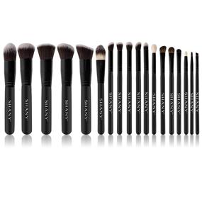 img 2 attached to SHANY Artisan’s Easel – Elite Cosmetics Brush Collection: Complete Kabuki Makeup Brush Set with Standing Convertible Brush Holder (18 pcs)