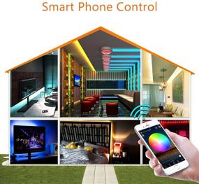 img 1 attached to 📶 Nexlux WiFi Wireless LED Smart Controller | Alexa & Google Home Compatible | Works with Android & iOS System | GRB, BGR, RGB LED Strip Lights | DC 12V 24V (No Power Adapter Included)