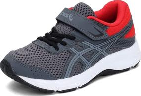 img 4 attached to 👟 Kid's ASICS Contend 6 PS Running Shoe