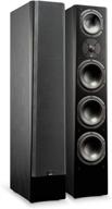 svs prime pinnacle floorstanding speaker in black ash - individually priced logo