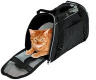 🐾 bencmate soft-sided pet carrier: airline-approved travel bag for cats and dogs logo