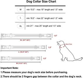 img 1 attached to 🐾 VOLJEE Heavy Duty Adjustable Tactical Dog Collar with Metal Buckle Handle for Medium and Large Dogs - Ideal for Military Use