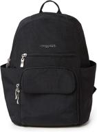 baggallini small trek backpack charcoal backpacks logo