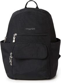 img 4 attached to Baggallini Small Trek Backpack Charcoal Backpacks