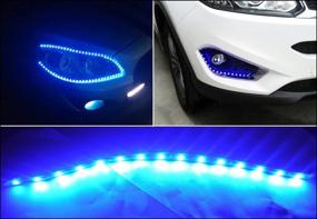 img 2 attached to XT AUTO Flexible Waterproof Underbody Lights & Lighting Accessories