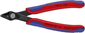 img 1 attached to 🛠️ KNIPEX Инструменты 7861125SBA - Супер-книпс для электроники с многофункциональной конструкцией.