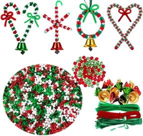 img 4 attached to Christmas Ornament Supplies Decorations Including Beading & Jewelry Making