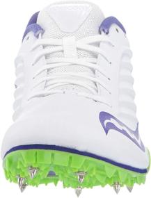 img 3 attached to Saucony Womens Spitfire Walking White Women's Athletic Shoes: Comfort and Style Combined