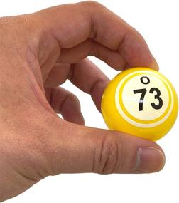 img 1 attached to 🎱 Enhance Your Bingo Game with MR CHIPS Numbered 1.5 Inch Bingo Ball Replacements - Perfect for Electronic Machines or Bingo Cages!