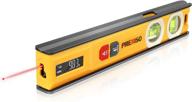 📐 prexiso 2-in-1 laser measure and magnetic level, 65ft laser distance measure with built-in 8-inch aluminum alloy torpedo level logo