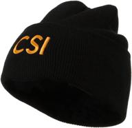 e4hats.com military embroidered beanie: top-quality headgear for military enthusiasts! logo