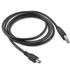 img 1 attached to 💻 High-quality USB Interface Cable for Canon PowerShot Cameras & Camcorders - Fast Charging & Data Transfer - Black