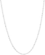 0 5mm diamond singapore chain necklace boys' jewelry logo