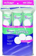 swisspers cotton rounds absorbent 3 pack logo