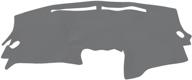 🏎 hex autoparts dash cover mat dashboard pad gray - nissan altima 2007-2012 logo