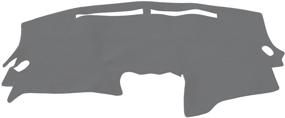 img 1 attached to 🏎 Hex Autoparts Dash Cover Mat Dashboard Pad Gray - Nissan Altima 2007-2012