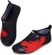 👣 torotto kids water shoes: versatile pool & swim footwear for toddlers - girls aqua socks & athletic shoes logo