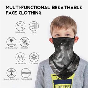 img 2 attached to 🔺 Triangle Covering Balaclava: Premium Reusable Protection for Boys' Accessories and Cold Weather