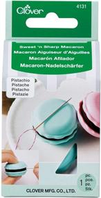 img 4 attached to 🍀 Enhance Precision and Sweetness with Clover Sweet 'n Sharp Macaron Pistachio Needle Sharpener