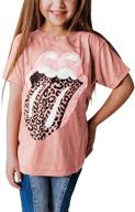 👧 toddler summer sleeve printed clothes for girls: clothing, tops, tees, and blouses logo