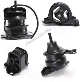 img 4 attached to RP Remarkable Power Transmission Engine Motor Mount Kit for 1998-2002 Accord 2.3L AT Trans - Front Rear Left - A6572 A6564 A6583 A6570
