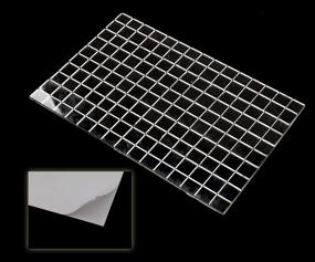 img 3 attached to Self-Adhesive Real Glass Craft Mini Square Round Mirrors Mosaic Tiles - Micro Trader