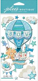 img 1 attached to 👶 Jolee's Boutique Dimensional Stickers: Celebrate Baby Boy's Special Delivery