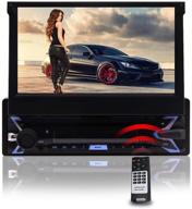 📻 enhanced entertainment: eincar android radio 7 inch single din car stereo with gps navigation and detachable panel logo